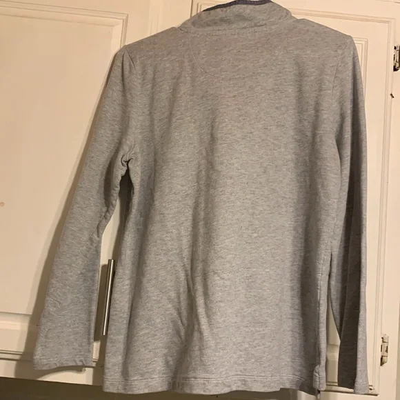 - LL BEAN Soft cotton rugby sweatshirt medium petite - Picture 7 of 8